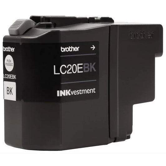 Brother Compatible LC20EBK Super High Yield Black Ink Cartridge,