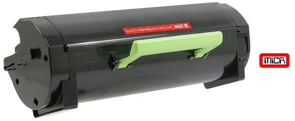 Lexmark 501H MICR (MICR-50F1H00) High Yield MICR Black/Monochrome Compatible Toner Cartridge