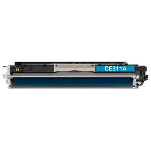 HP 126A Cyan Standard Yield Compatible Toner Cartridge (CE311A)