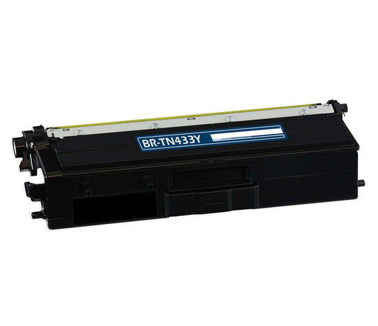 Brother TN-433 High Yield Yellow Compatible Toner Cartridge