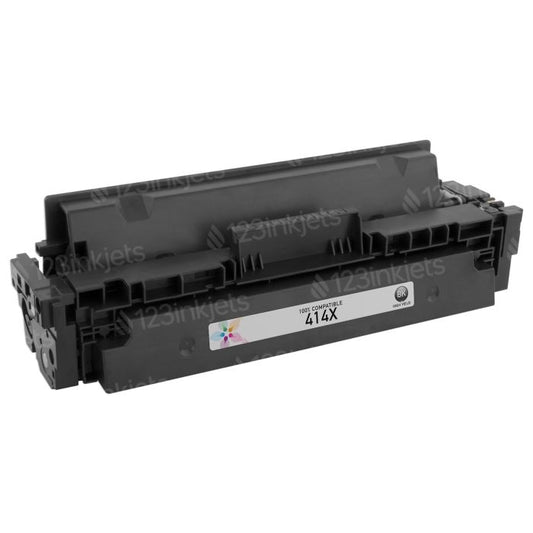 HP 414X Black High Yield Compatible Toner Cartridge (W2020X)