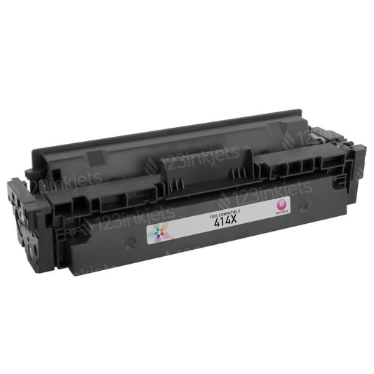 HP 414X Magenta High Yield Compatible Toner Cartridge (W2023X)